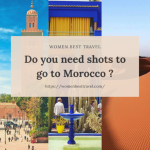 Do you need shots to go to Morocco from USA?