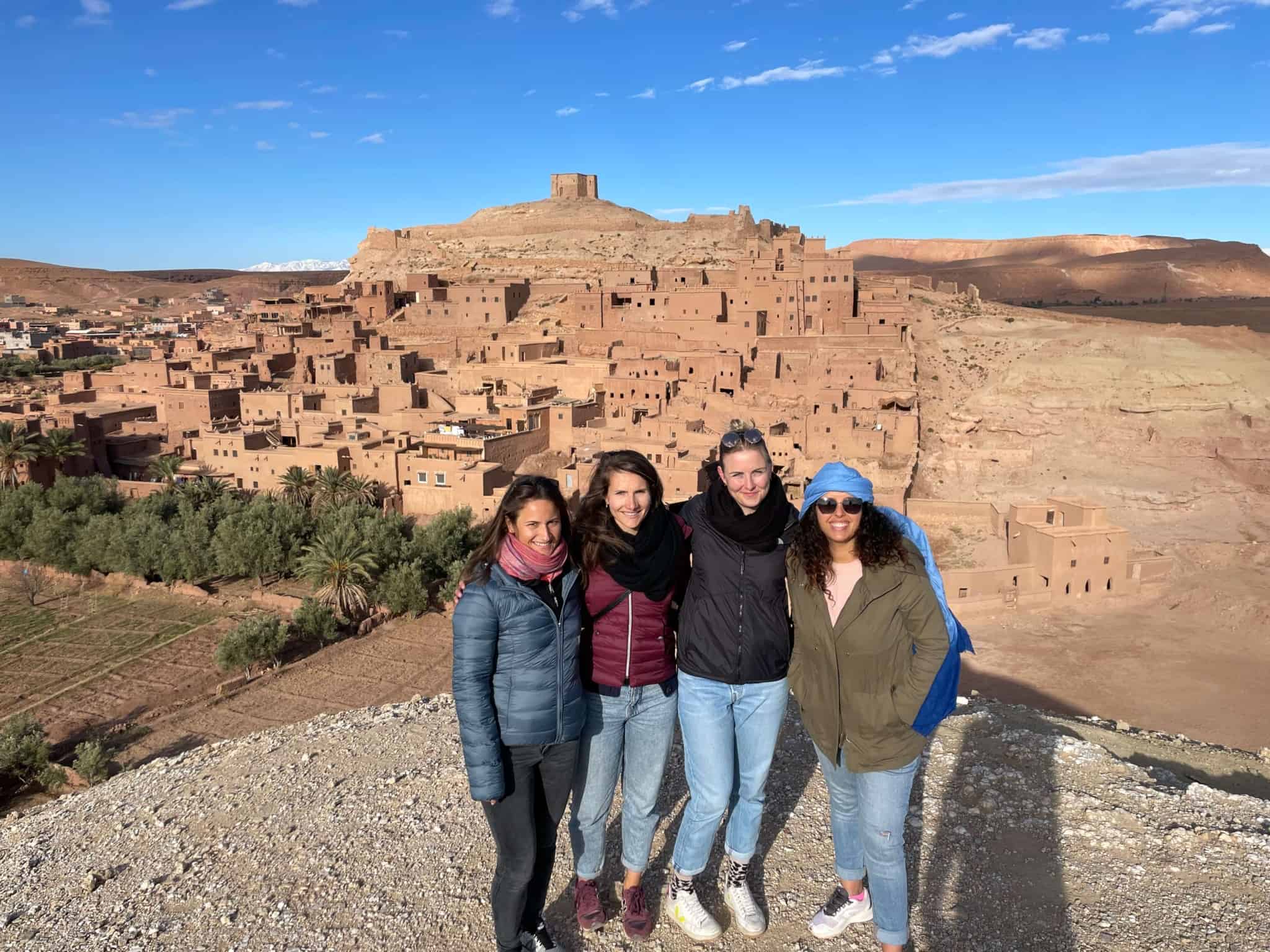 female tour guide in morocco