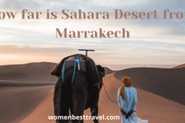 how far is sahara desert from marrakech