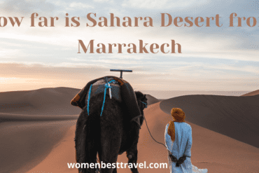 how far is sahara desert from marrakech