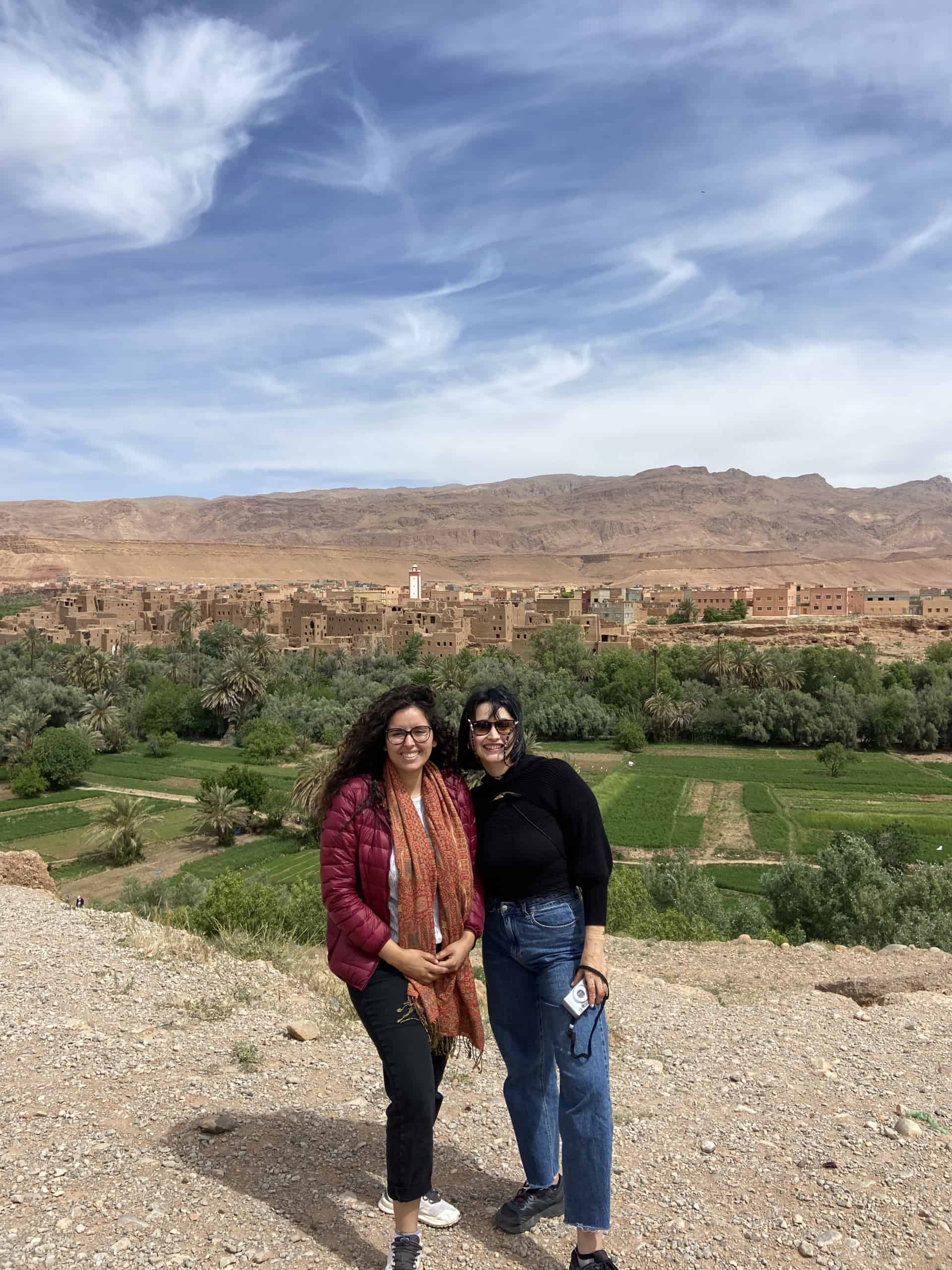 female tour guide in morocco