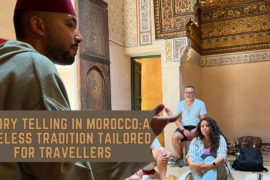 Story telling in morocco