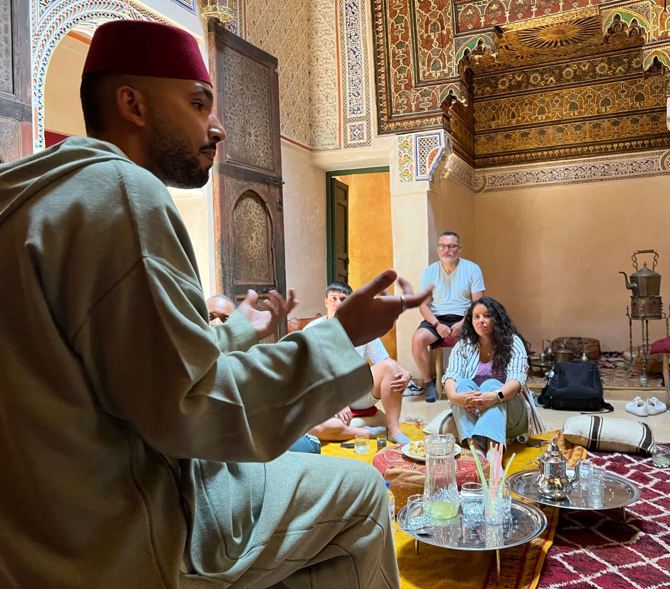 story telling experience in marrakech