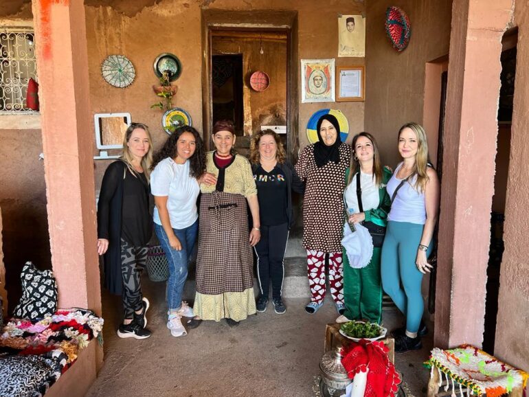 Family tours in Morocco in to the atlas mountains and berber villages