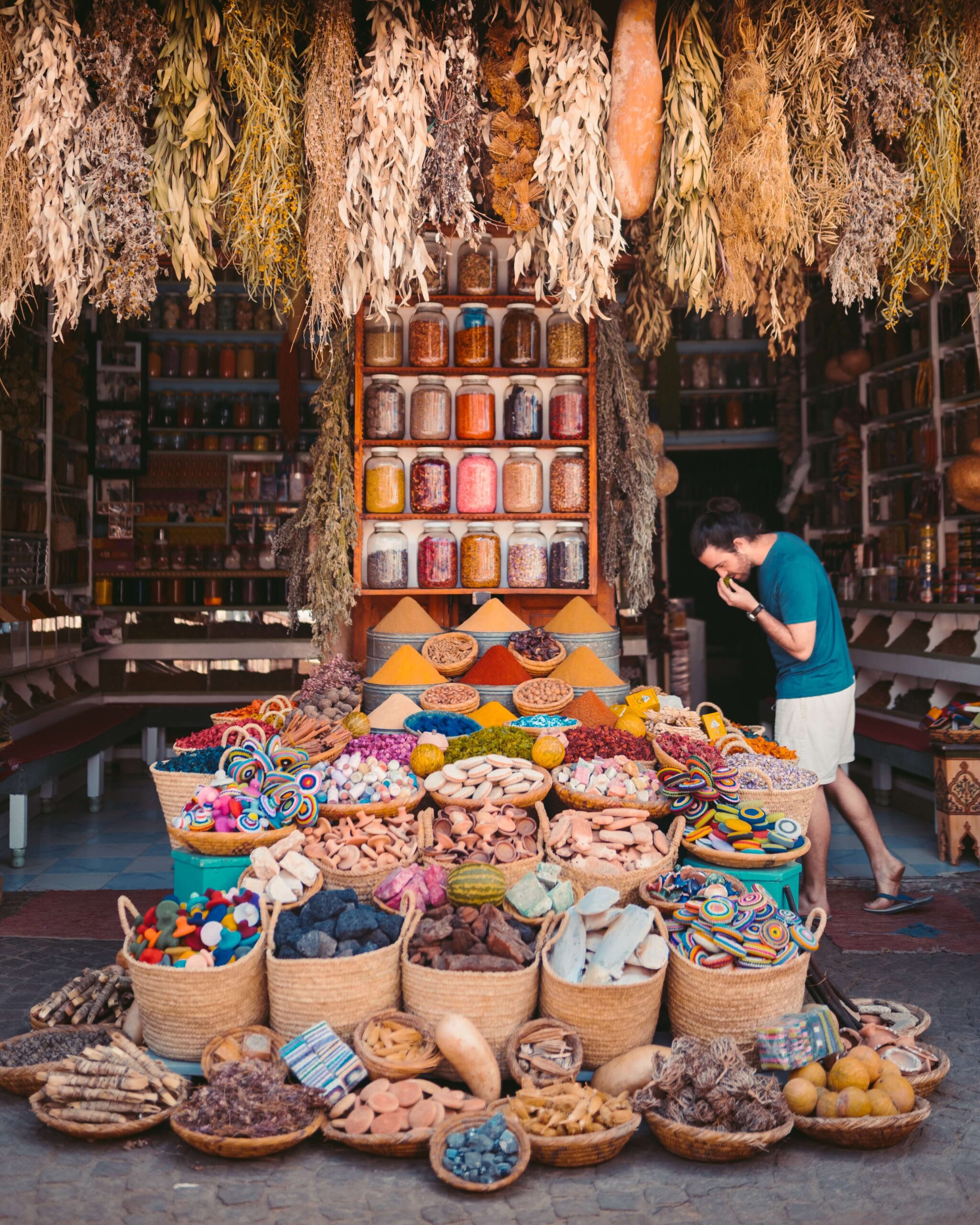 The souks (Markets) are one of Top Tourist Attractions in Marrakech